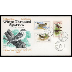 canada stamp 496 8 fdc birds 1969 FDC COMBO 003