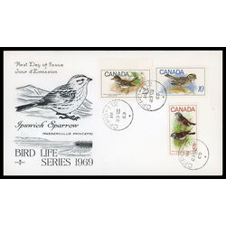 canada stamp 496 8 fdc birds 1969 FDC COMBO 001