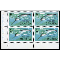 canada stamp 480ii narwhal 5 1968 PB LL