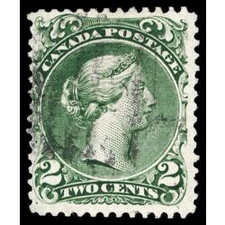 canada stamp 24 queen victoria 2 1868 U F 055