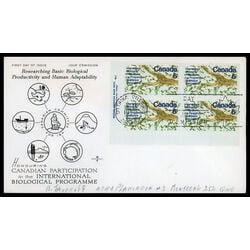 canada stamp 507 interior of a leaf 6 1970 FDC LL 011