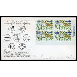 canada stamp 507 interior of a leaf 6 1970 FDC LR 012