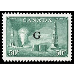 canada stamp o official o24 oil wells b 50 1950 M VFNH 009