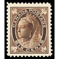 canada stamp 71 queen victoria 6 1897 M XFNH 053