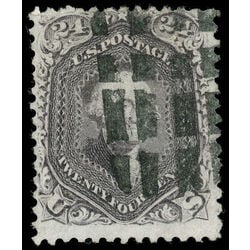 us stamp postage issues 78 washington 24 1861 U 001