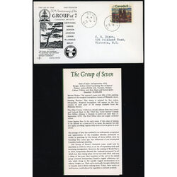 canada stamp 518 group of seven 6 1970 FDC PC 028