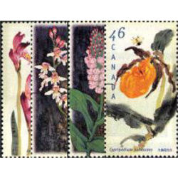 canada stamp 1787 90 canadian orchids 1999