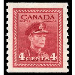 canada stamp 281 king george vi 4 1948 M XFNH 002