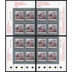 canada stamp 1271 the west wind 50 1990 PB SET