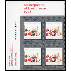 canada stamp 1419 red nasturtiums 50 1992 PB UL