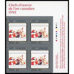 canada stamp 1419 red nasturtiums 50 1992 PB UR