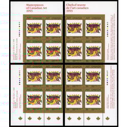 canada stamp 1466 drawing for the owl 86 1993 PB SET