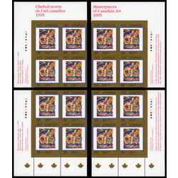 canada stamp 1545 floraison c 1950 88 1995 PB SET