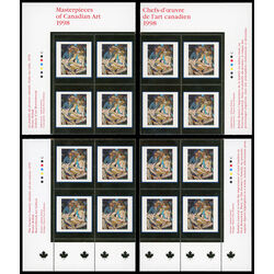 canada stamp 1754 the farmer s family detail 90 1998 PB SET