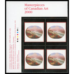 canada stamp 1863 the artist at niagara 95 2000 PB UL