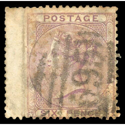 great britain stamp 27 penny lilac queen victoria 1856 U 011