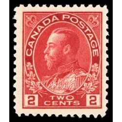 canada stamp 106c king george v 2 1914 M VFNH 006