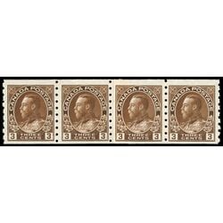 canada stamp 129 king george v 3 1918 M NH 010