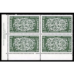 canada stamp 493 globe and tools 6 1969 PB LL