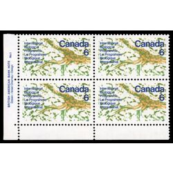 canada stamp 507 interior of a leaf 6 1970 PB LL