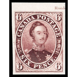 canada stamp 2tc hrh prince albert 6d 1857 M XF 011