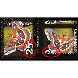 canada stamp 2238 cecropia moth 25 2007 M NH 001