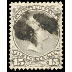 canada stamp 29 queen victoria 15 1868 U VF 035