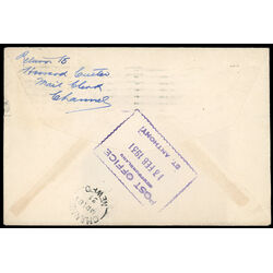 newfoundland stamp c6 dog sled and airplane 15 1931 U XF 003