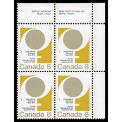 canada stamp 668i female symbol 8 1975 PB UR