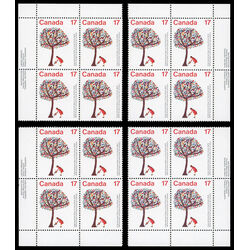 canada stamp 842 international year of the child 17 1979 PB SET