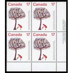 canada stamp 842 international year of the child 17 1979 PB LR