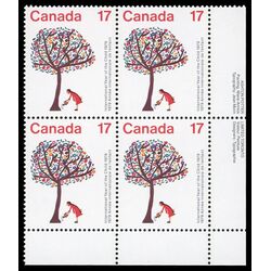 canada stamp 842i international year of the child 17 1979 PB LR