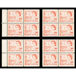 canada stamp 459bp queen elizabeth ii transportation 6 1969 CB SET