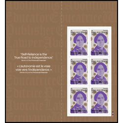 canada stamp bk booklets bk831 mary ann shadd 2024