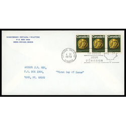 canada stamp 531 sir donald alexander smith 6 1970 FDC PC 023