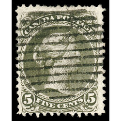 canada stamp 26 queen victoria 5 1875 U F 035
