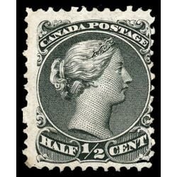 canada stamp 21c queen victoria 1868 M F 014