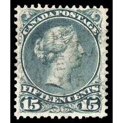 canada stamp 30 queen victoria 15 1868 U VF 017