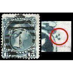 canada stamp 30iii queen victoria 15 1868 U F 007