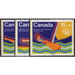 canada stamp b semi postal b4 6 water sports 1975