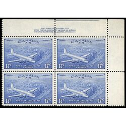 canada stamp c air mail ce4 d c 4 m airplane 17 1946 PB SET 004