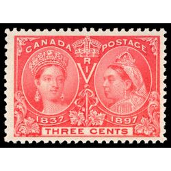 canada stamp 53 queen victoria diamond jubilee 3 1897 M F VFNH 042