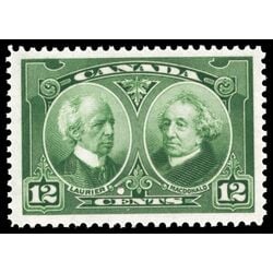 canada stamp 147 laurier macdonald 12 1927 M VFNH 006