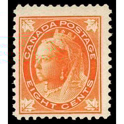 canada stamp 72 queen victoria 8 1897 M F 047