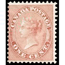 canada stamp 14 queen victoria 1 1859 M F 108