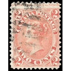 canada stamp 20 queen victoria 2 1859 U F VF 065