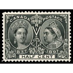 canada stamp 50 queen victoria diamond jubilee 1897 M VF 078