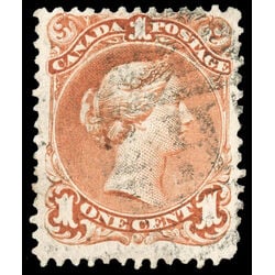 canada stamp 22ii queen victoria 1 1868 U F VF 020