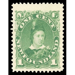 newfoundland stamp 45 edward prince of wales 1 1896 M VFNH 011