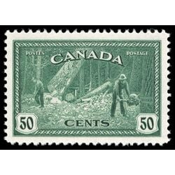 canada stamp 272 logging bc 50 1946 M VFNH 031
